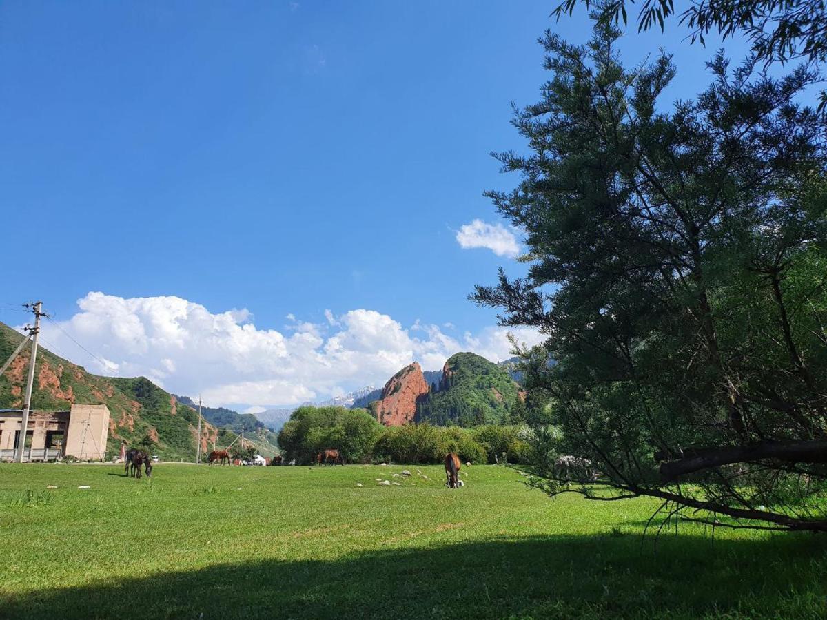 Eco Village Lodge Dzhetyoguz Exteriör bild